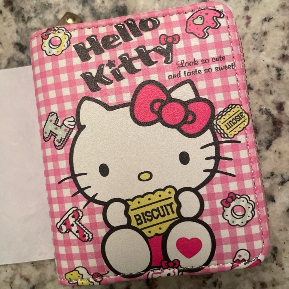 Hello Kitty Pink and White Gingham Bag